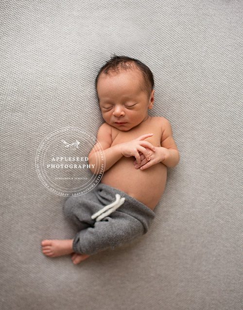 Handsome Little Man | Buckhead Newborn Photographer | Appleseed Photography
