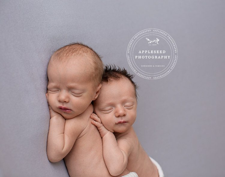 Twins | Atlanta Newborn Photographer | Appleseed Photography