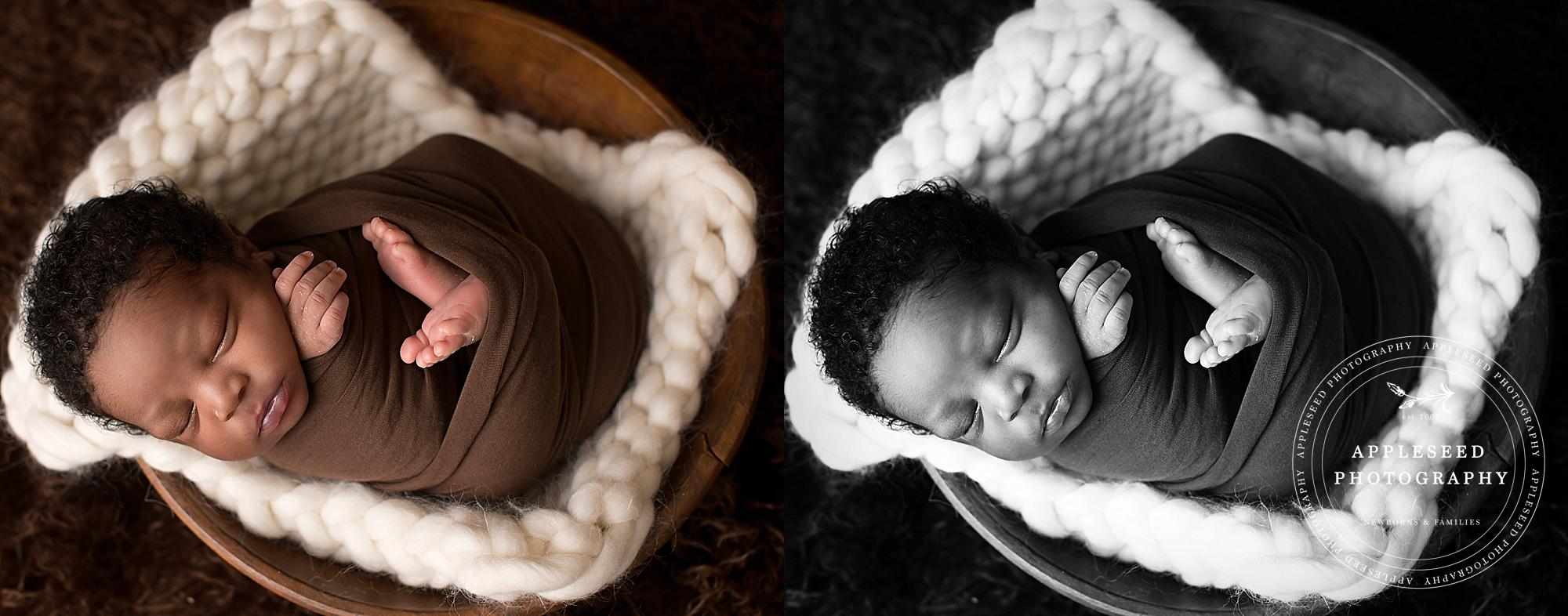 Newborn Photographer Atlanta | Solomon | Appleseed Photography