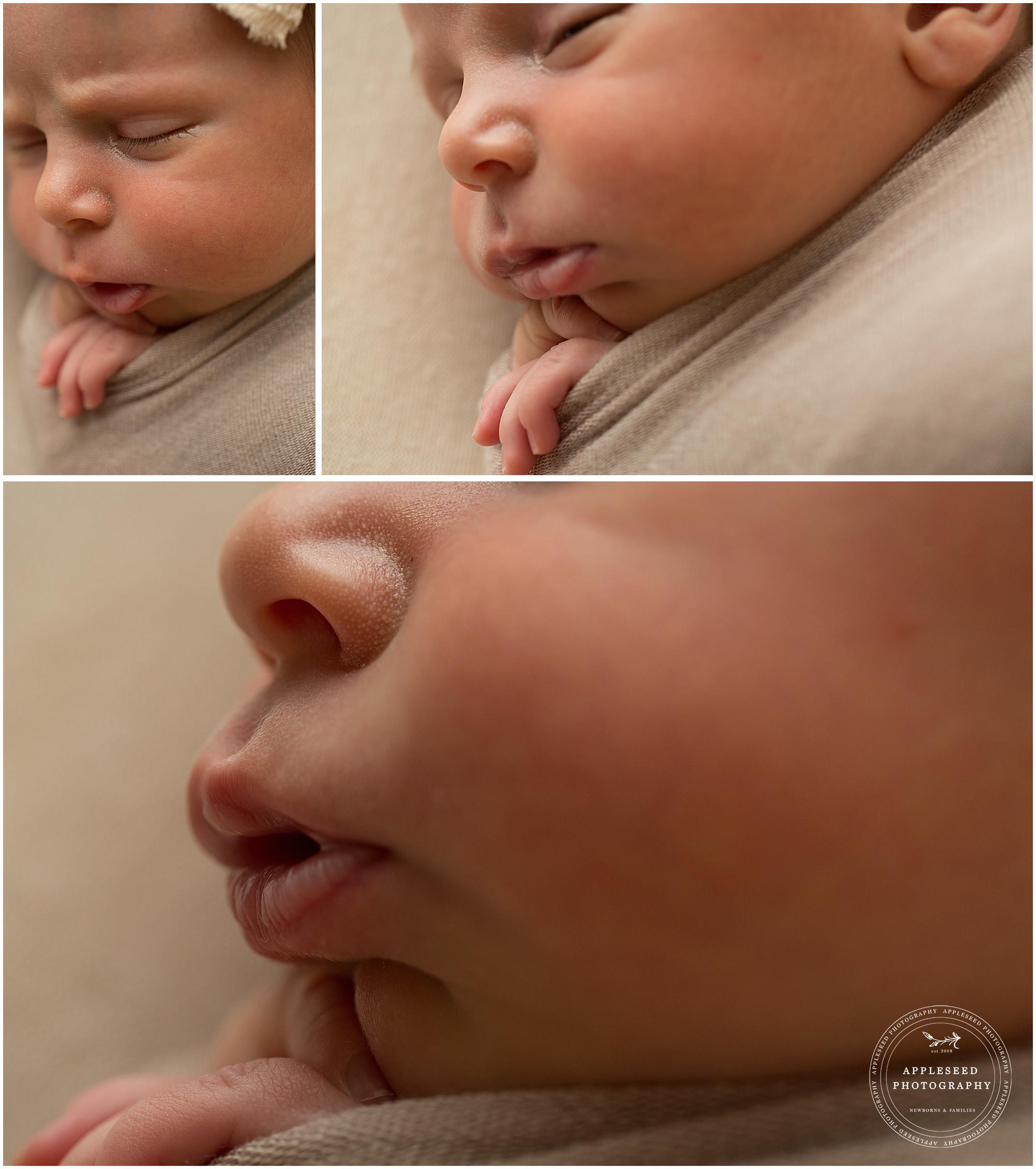 Atlanta Newborn Photographer | Beautiful Baby Girl | Appleseed Photography