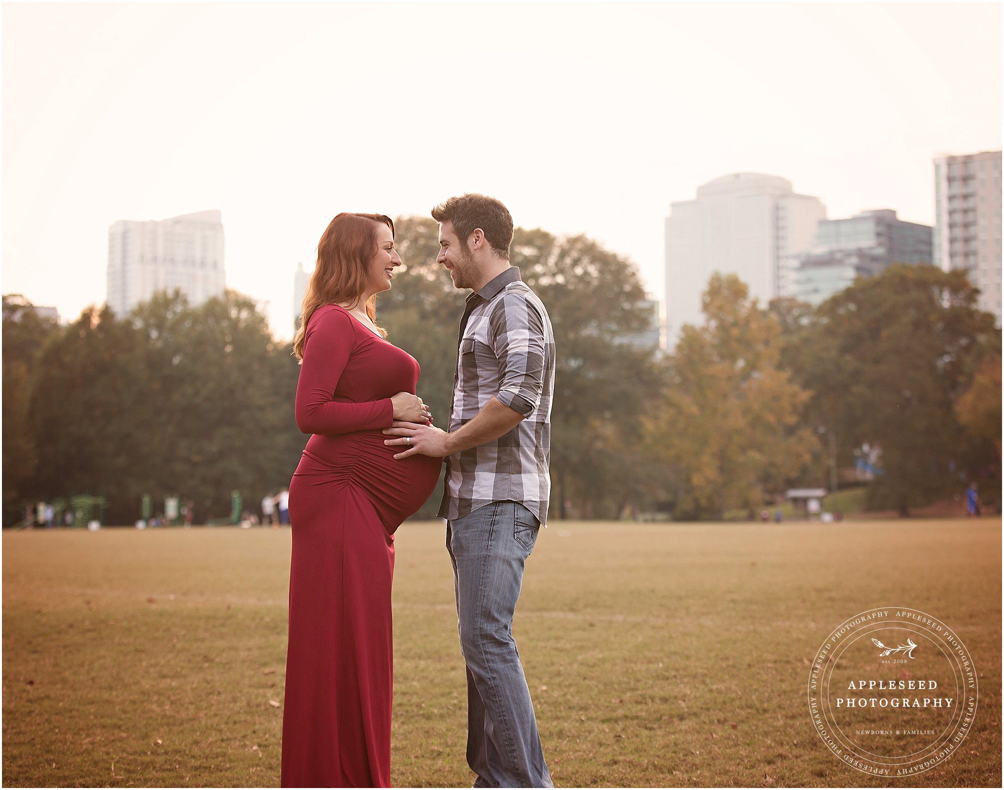 Piedmont Park Maternity Photos | Appleseed Photography